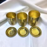 brass dabba set