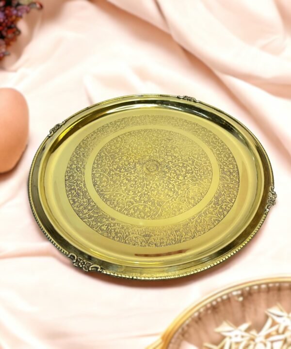 BRASS DINNER PLATE