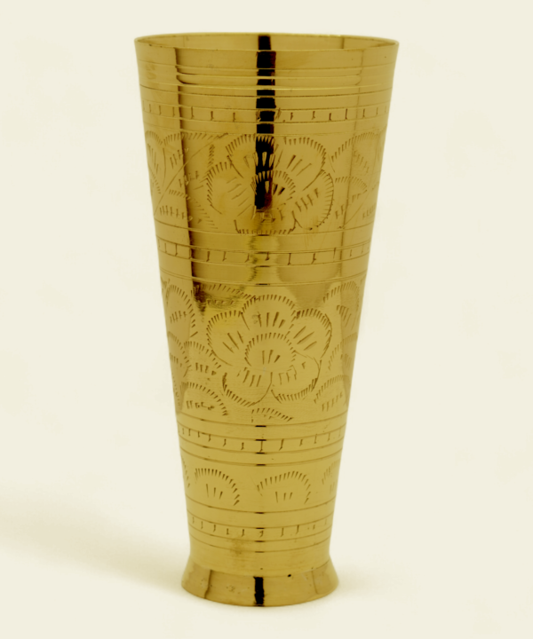 Brass Lassi Glass
